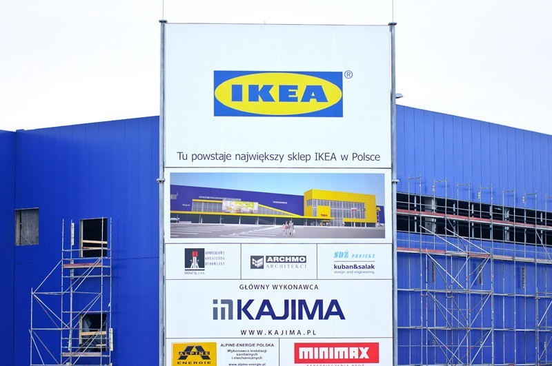 W Bielanach Wrocławskich rośnie ogromna Ikea (ZDJĘCIA)