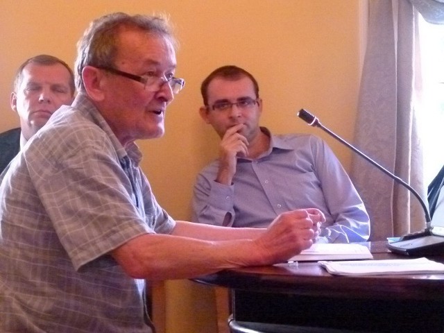 Jerzy Szot (z lewej) i Michał Zalewski na sesji RM