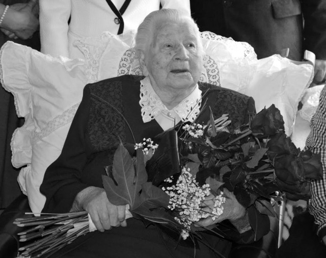 30 października 2016 r. zmarła Zofia Polak, najstarsza mieszkanka gminy Sulęczyno.