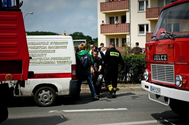 Moment przerwania pierwszego wału na Kozanowie