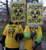 Protest przeciwko elektrowniom atomowym w Sopocie [ZDJĘCIA]