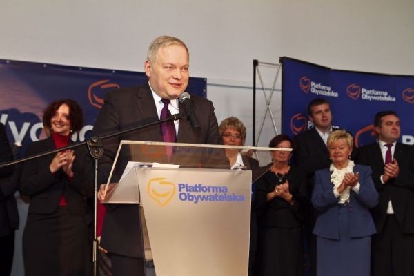Zbigniew Wygoda podczas ostatniej kampanii prezydenckiej