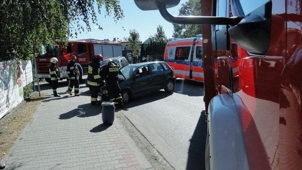 Wypadek Chełmiec: zderzenie fiata i landrovera, troje rannych [ZDJĘCIA]