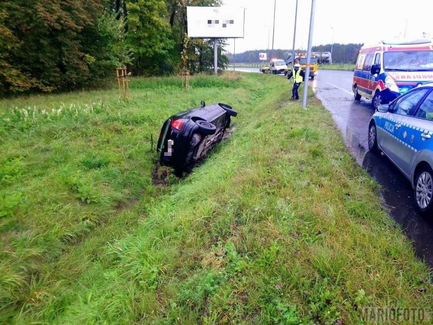 Wypadek w Opolu. Jedna osoba poszkodowana.