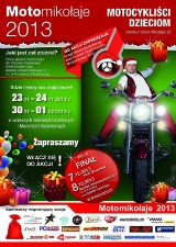 Motomikołaje 2013 - Bydgoszcz zbiera na chore oczy