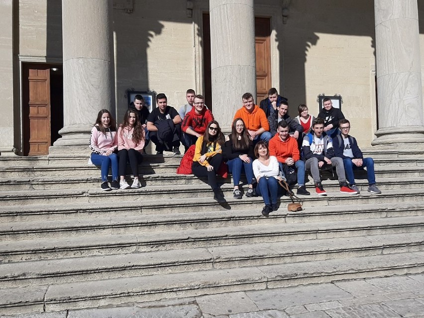 Uczniowie ZS nr 1 w Liskowie w Rimini