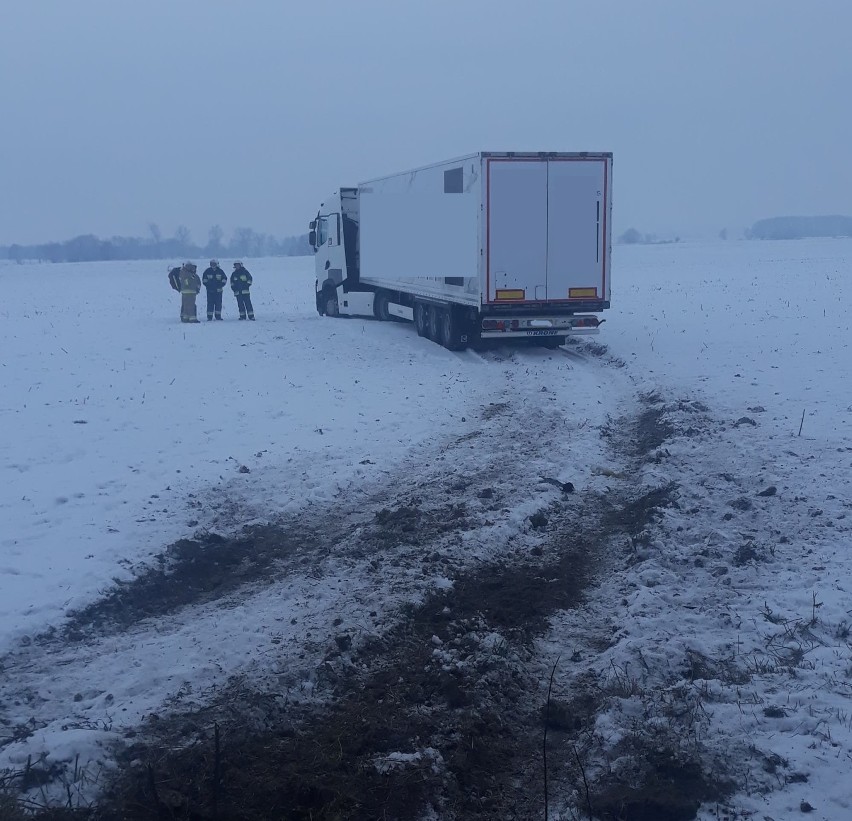 Gmina Duszniki. Niebezpieczne zdarzenie na trasie krajowej nr 92