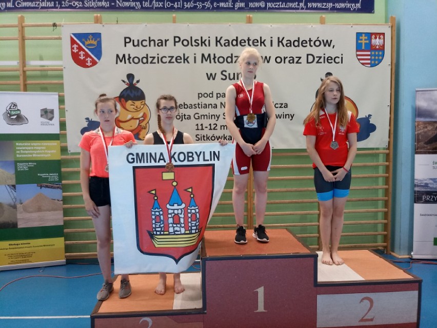Młodzi sumocy z Kobylina zajęli III miejsce podczas Pucharu Polski w Kielcach