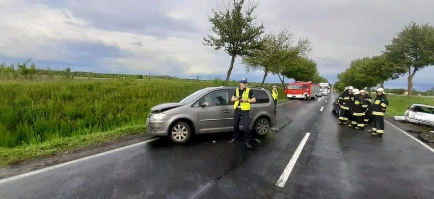 Wypadek w Wymysłowie (gmina Trzemeszno).