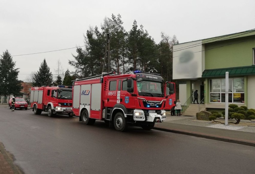 Pożar bankomatu w Świnicach Warckich. Spaliły się pieniądze