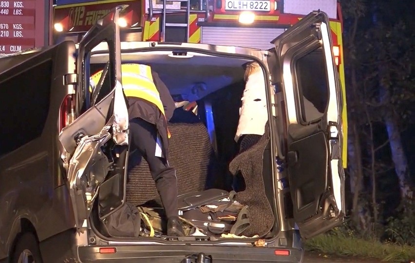 Wypadek polskiego busa na autostradzie A1 w Niemczech. Jest...