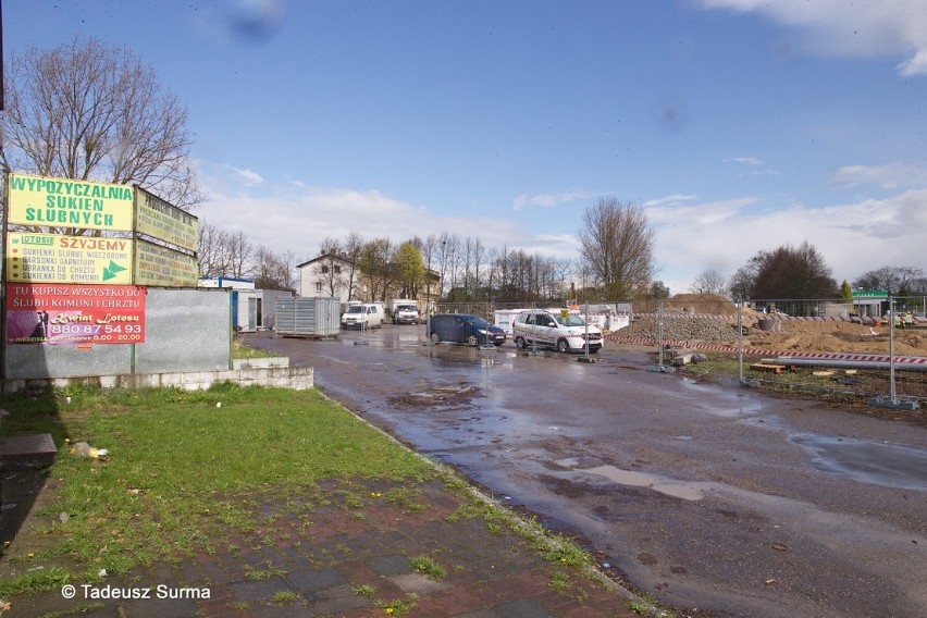 Pierwszy McDonald’s w Stargardzie i rondo przy ul. Szczecińskiej. Zobacz zdjęcia z budowy