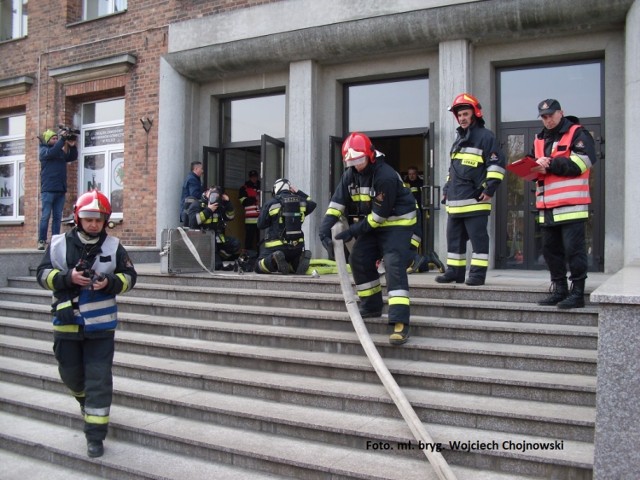 Strażacy z Mysłowic ćwiczyli swoje umiejętności w KWK Mysłowice - Wesoła
