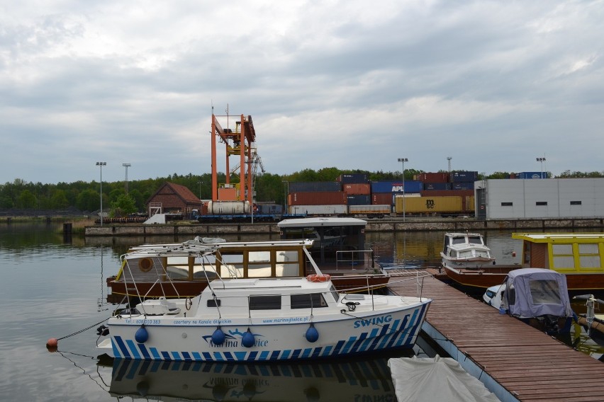 Marina Gliwice, przystań w gliwickim porcie śródlądowym przy...