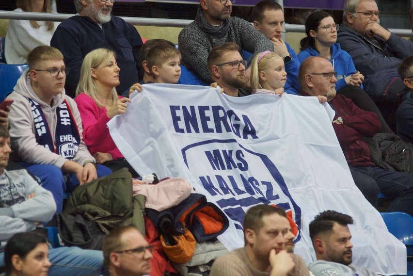 Kibice piłkarzy ręcznych Energa MKS Kalisz podczas meczu z...