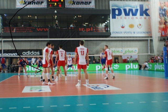 Reprezentacja Polski podczas meczu towarzyskiego z reprezentacją Czech