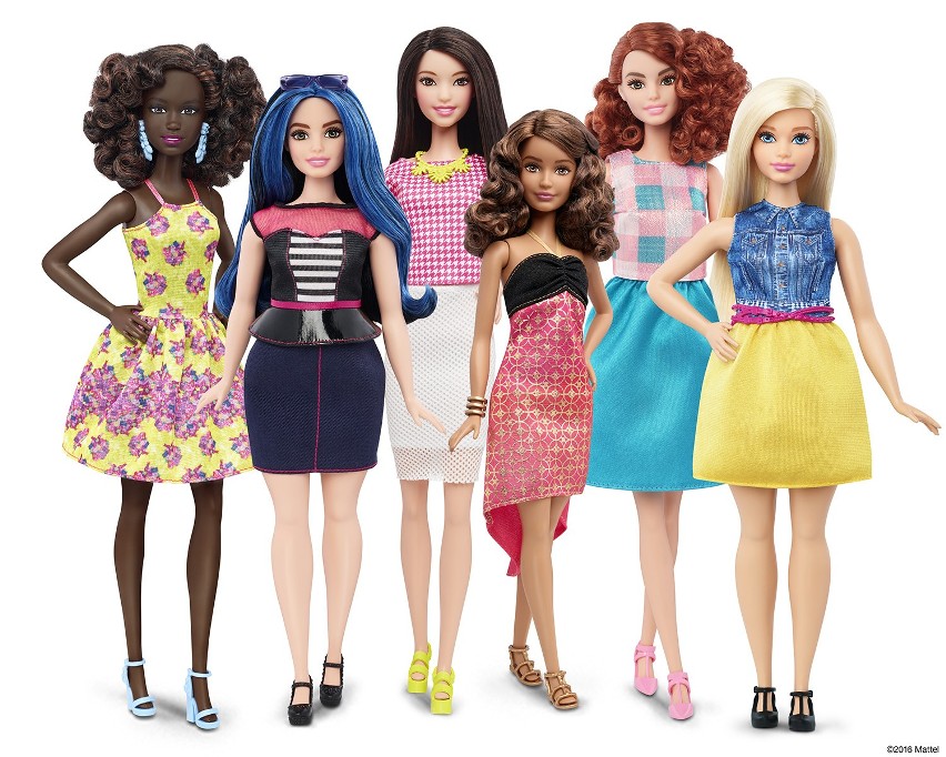 Nowe sylwetki Barbie - krągła, drobna i wysoka