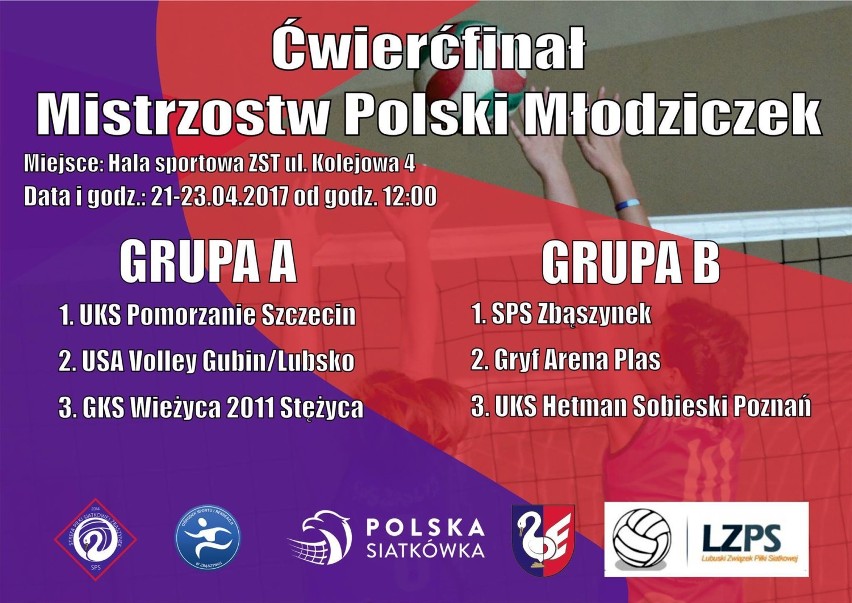Zbąszynek. Ćwierćfinał Mistrzostw Polski Młodziczek w Piłce Siatkowej