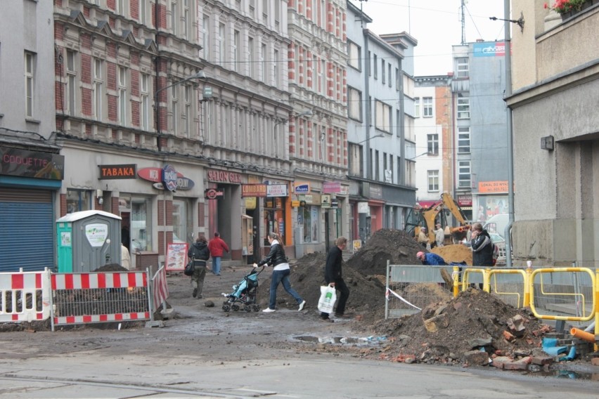 Chorzów: remont Jagiellońskiej sięwydłuy, Siemianowickiej również, ale niewiele