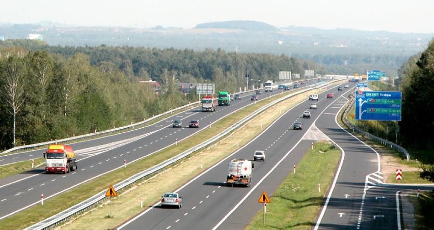 Autostrada A4 w Mysłowicach - 59 tys. aut na dobę