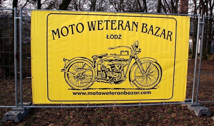 Baner reklamowy Moto Weteran Bazaru. Fot. Mariusz Reczulski