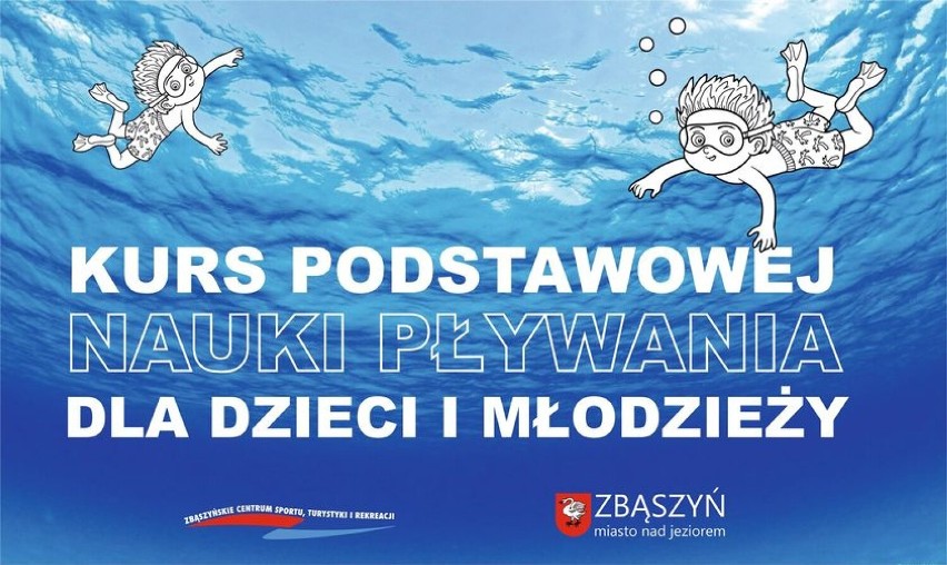 Kurs podstawowej nauki pływania dla dzieci i młodzieży