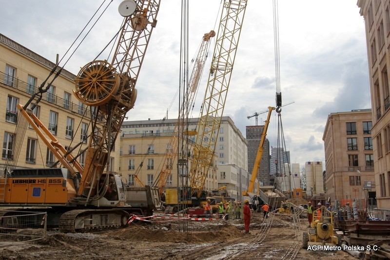 Budowa II linii metra: Nowy Świat szykuje się na przyjście TBM-ów