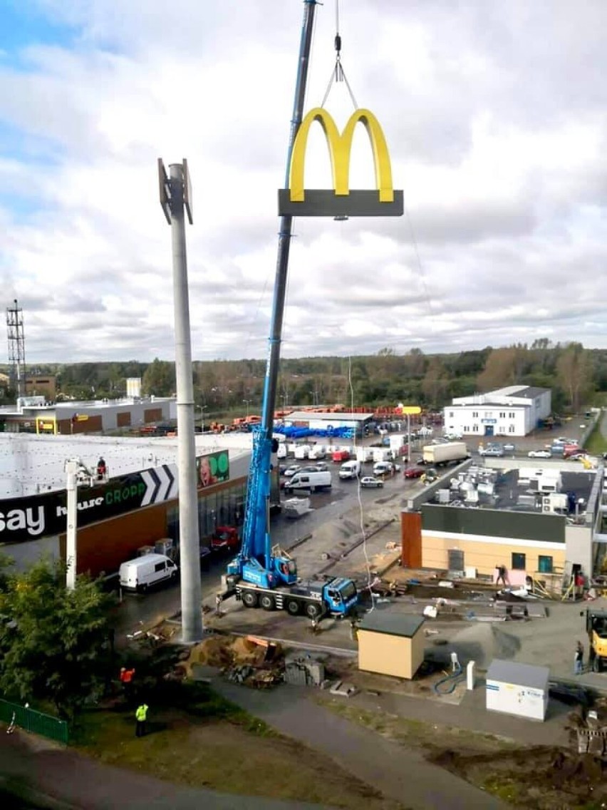 McDonald's powstaje przy rondzie Gedii w Nowej Soli. To...