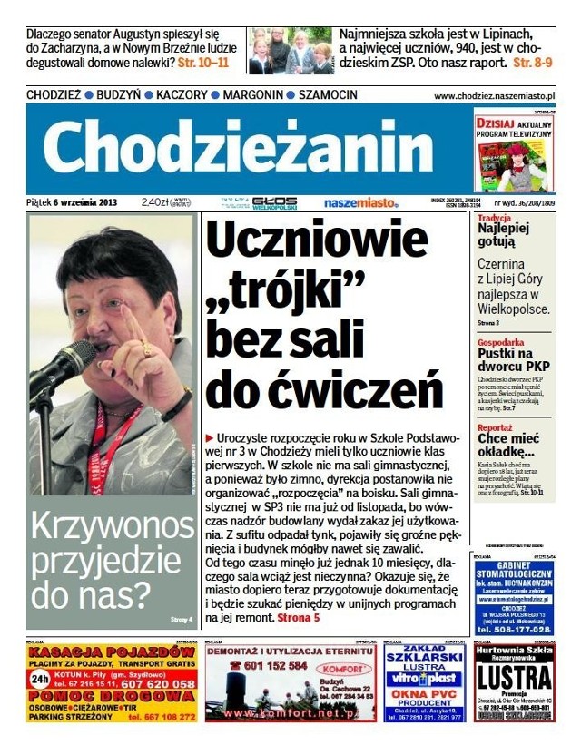 Chodzieżanin: Zobacz co w najnowszym numerze [6 września]