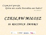 Biblioteka w Rzeszowie zaprasza na wystawę poświęconą Czesławowi Miłoszowi