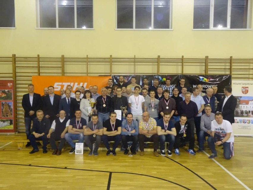 Zakończenie ligi piłki siatkowej w Wągrowcu [foto]