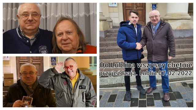 Miejski radny w swoim portfolio ma wspólne fotografie z nieżyjącym już kompozytorem Romualdem Lipko, twórcą Wielkiej Orkiestry Świątecznej Pomocy Jerzym Owsiakiem, reżyserką Agnieszką Holland, a nawet najbardziej znanym redemptorystą w Polsce o. Tadeuszem Rydzykiem.