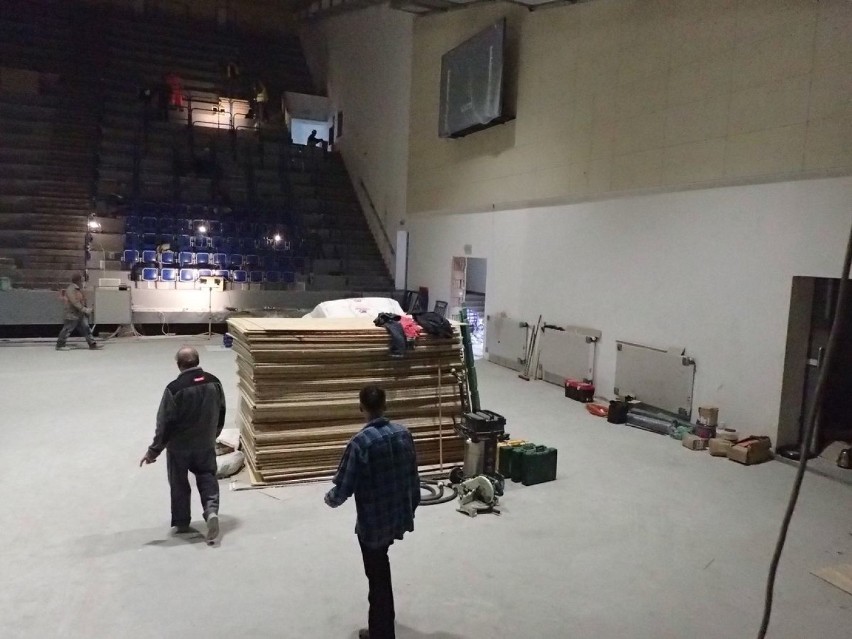 Kończy się remont hali OSiR we Włocławku [zdjęcia]