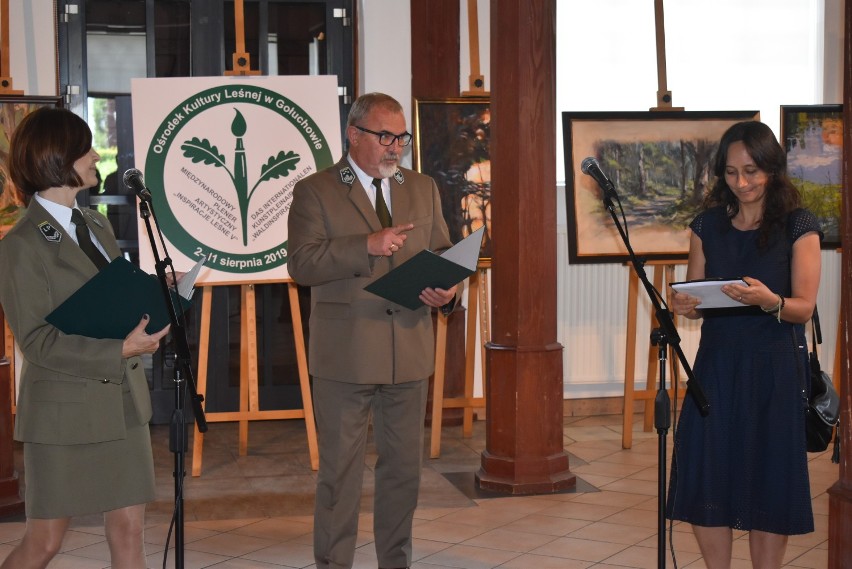 Inauguracja Międzynarodowego Pleneru Artystycznego "Inspiracje leśne" w Gołuchowie