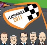 Gra internetowa Platformy Obywatelskiej. Jarosław Kaczyński z armatą