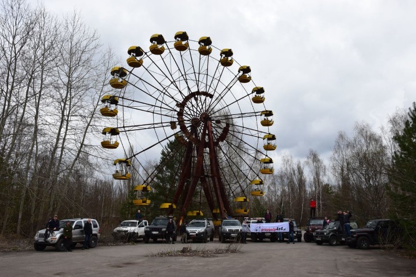 Terenówką do Czarnobyla. Zobaczcie, jak wygląda to miejsce w obiektywie Tomasza Wielgosika z Krzeczowa