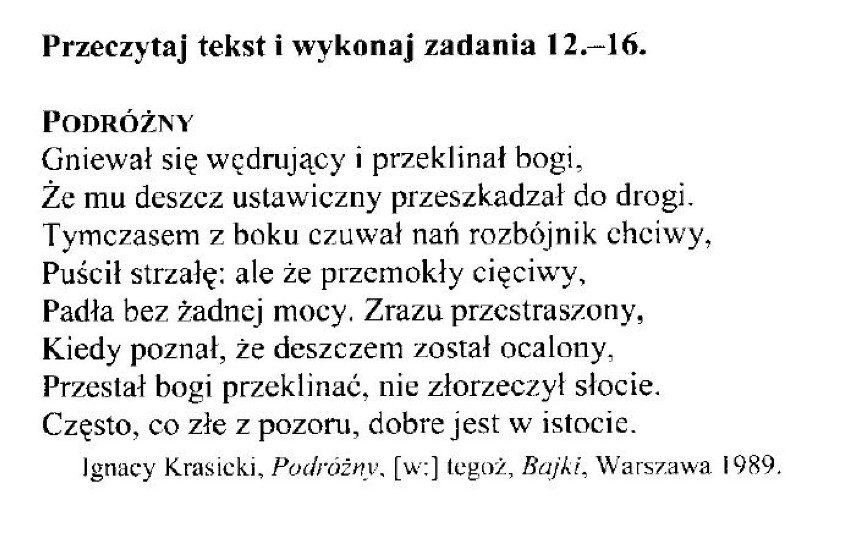 24 kwietnia część humanistyczna (język polski) egzaminu ...