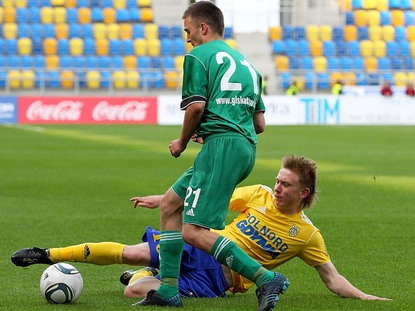 Arka Gdynia - GKS Katowice 1:1 [ZDJĘCIA]. GieKSa przywozi z Gdyni jeden punkt