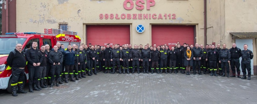 Narada Komendy Powiatowej Państwowej Straży Pożarnej w Pile z jednostkami OSP z terenu powiatu pilskiego w Łobżenicy [ZDJĘCIA]