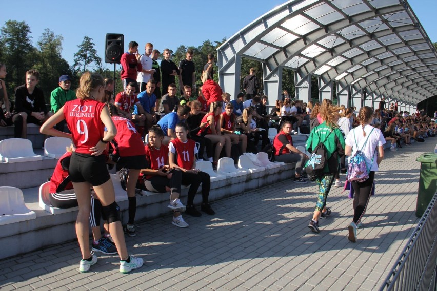 Otwarcie zaplecza socjalnego na stadionie miejskim w Lublińcu