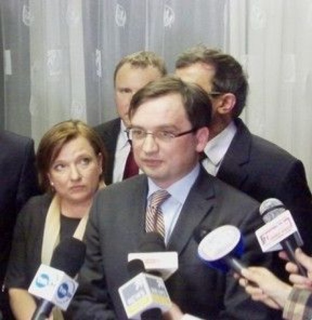 Zbigniew Ziobro na konwencji w Biłgoraju