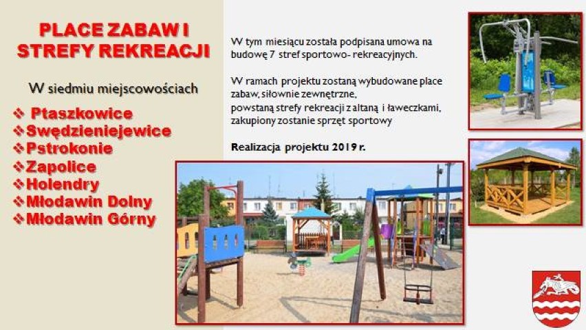 W gminie Zapolice będą nowe place zabaw i strefy rekreacji