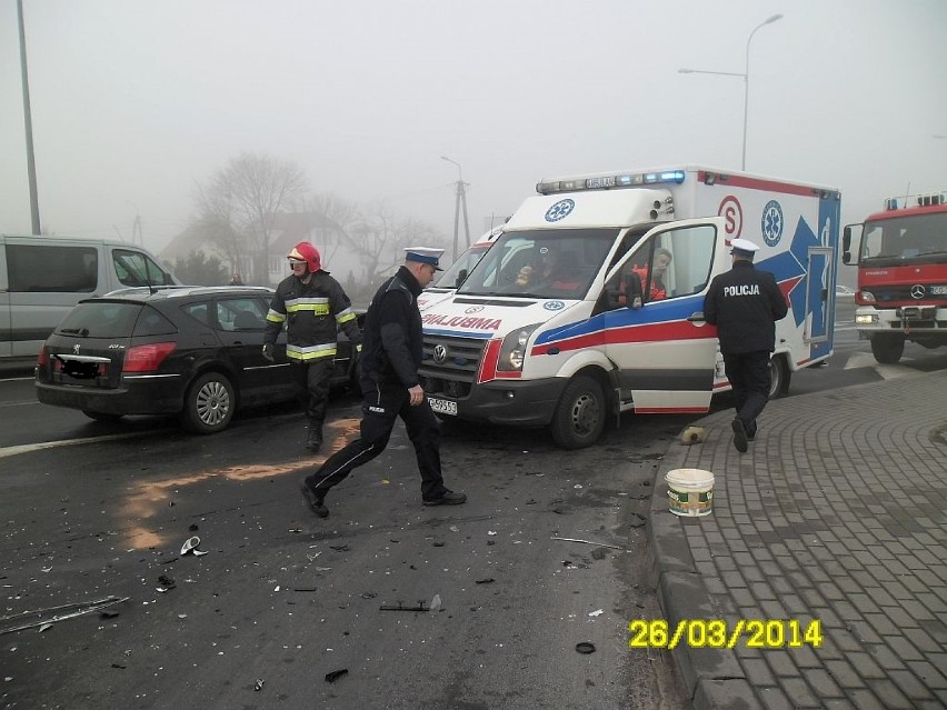 Wypadek w Białym Borze na przejeździe kolejowym