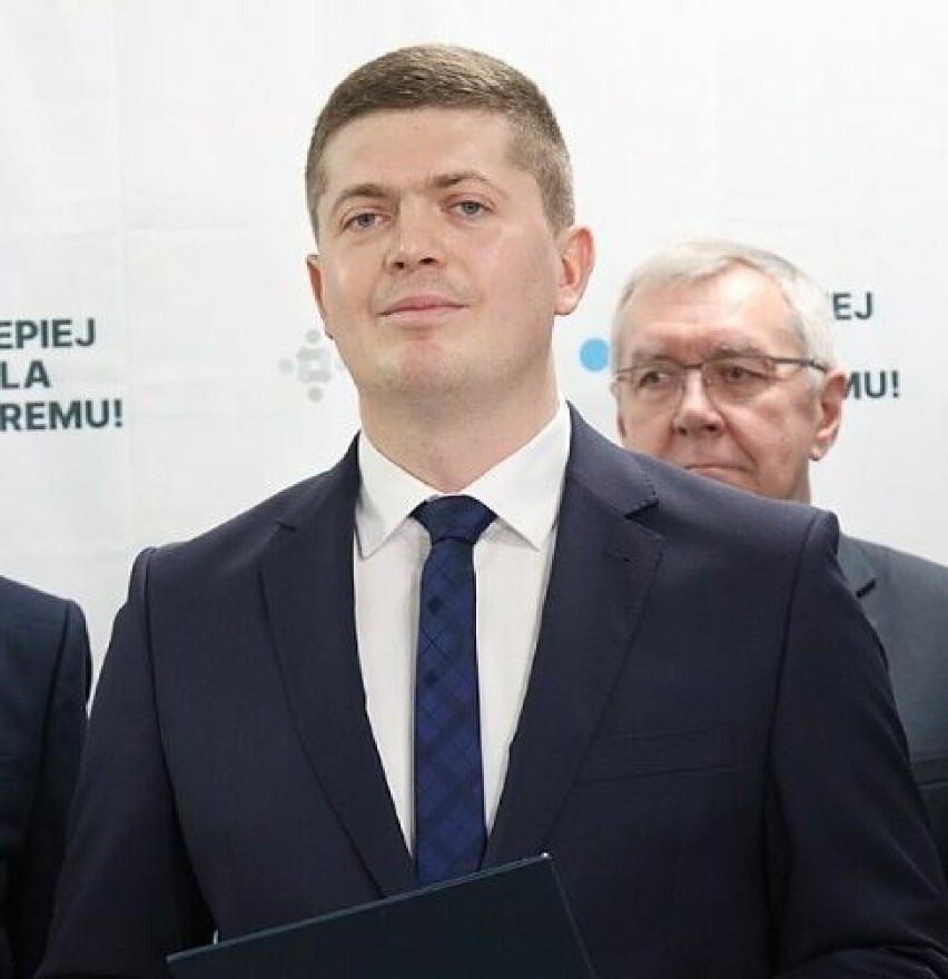 Grzegorz Wiśniewski - kandydat na burmistrza Śremu.