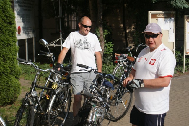 Rowerowa Pielgrzymka Samorządowców na Jasną Górę wyruszyła z Kalisza