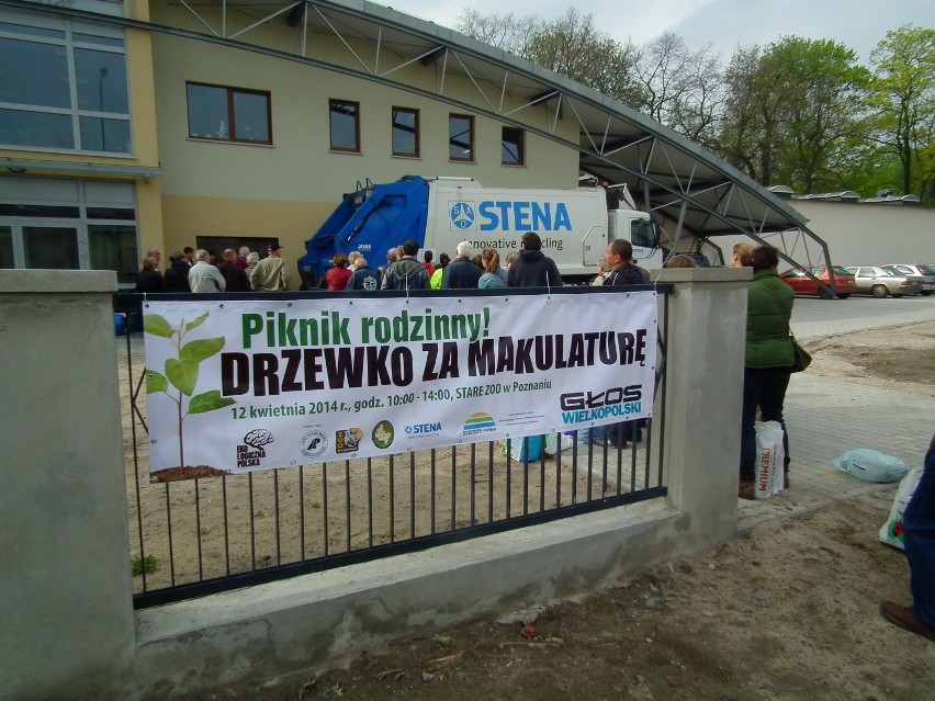 Drzewko za makulaturę 2015 w Poznaniu: Dostaniesz sadzonkę, a twoja szkoła wycieczkę