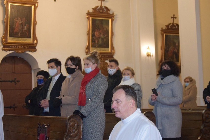 W Rokitnie nie mogło zabraknąć najbliższej rodziny diakona.