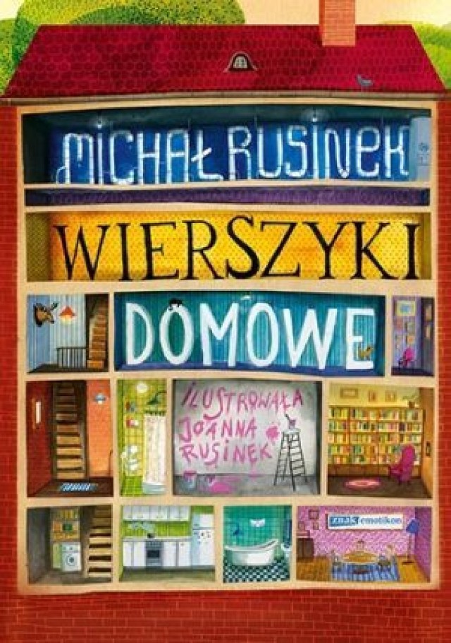 Okładka &quot;Wierszyków domowych&quot; Michała Rusinka.