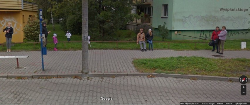 Na przystankach w Brodnicy - kogo przyłapała kamerka Google Street View? Rozpoznajesz kogoś na zdjęciach? 