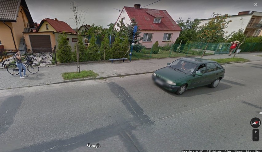 Na przystankach w Brodnicy - kogo przyłapała kamerka Google Street View? Rozpoznajesz kogoś na zdjęciach? 